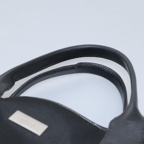 GUCCI Hand Bag Canvas Black - Picture 9 of 13